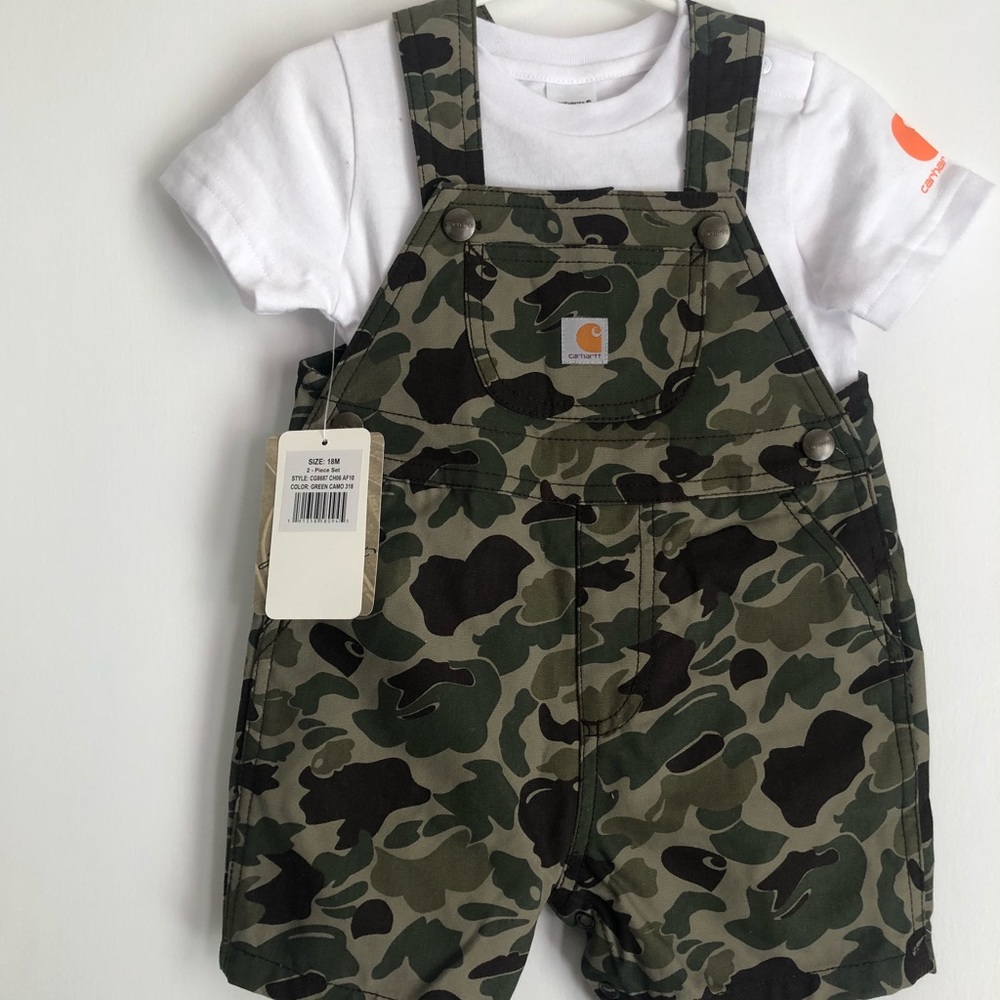 Carhartt overall set! New with tags!